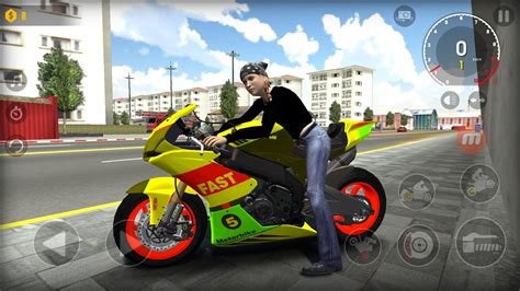 motosiklet simülatörü oyunu